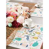 Easter Folk Garden Placemats, Set of 6