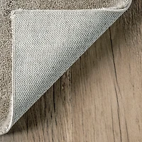 Whitlow Gray Shag Washable Area Rug, 5x8
