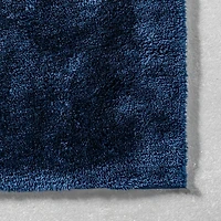 Whitlow Navy Shag Washable Area Rug, 8x10