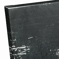 Moody Green Shapes I Canvas Art Print