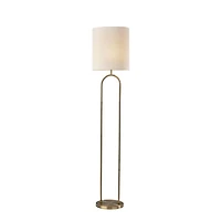 Brass Metal Arch Floor Lamp