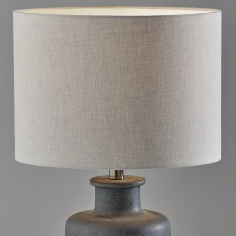 Weathered Stone Jug Table Lamp