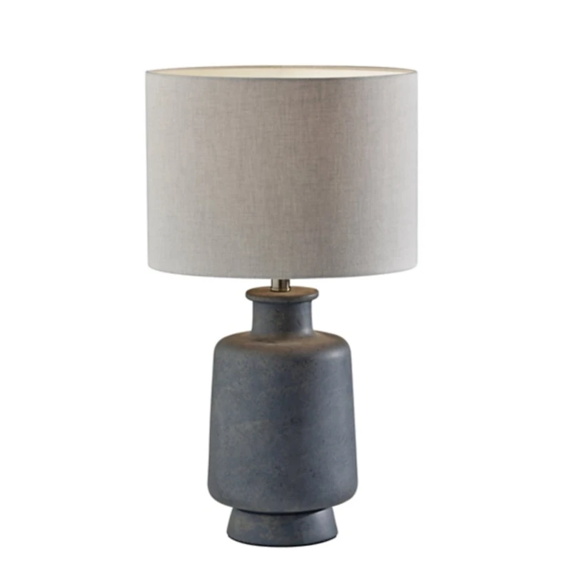 Weathered Stone Jug Table Lamp