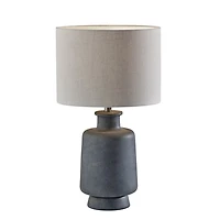 Weathered Stone Jug Table Lamp