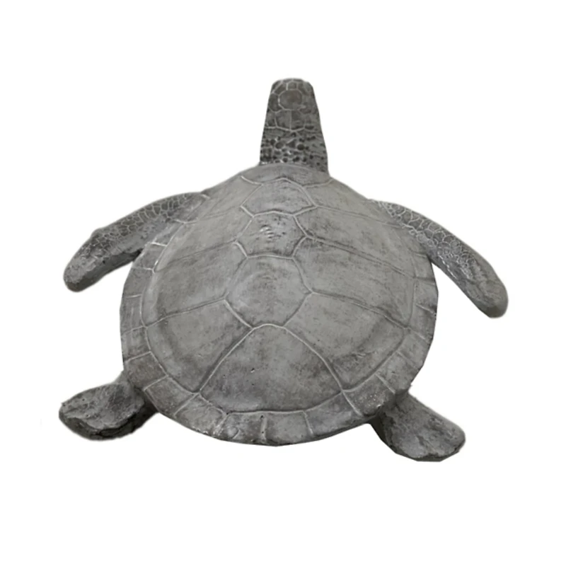 Gray Sea Turtle Outdoor Statue