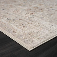 Gray Subtle Pattern Area Rug, 5x7