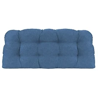 French Edge Outdoor Wicker Settee Cushion