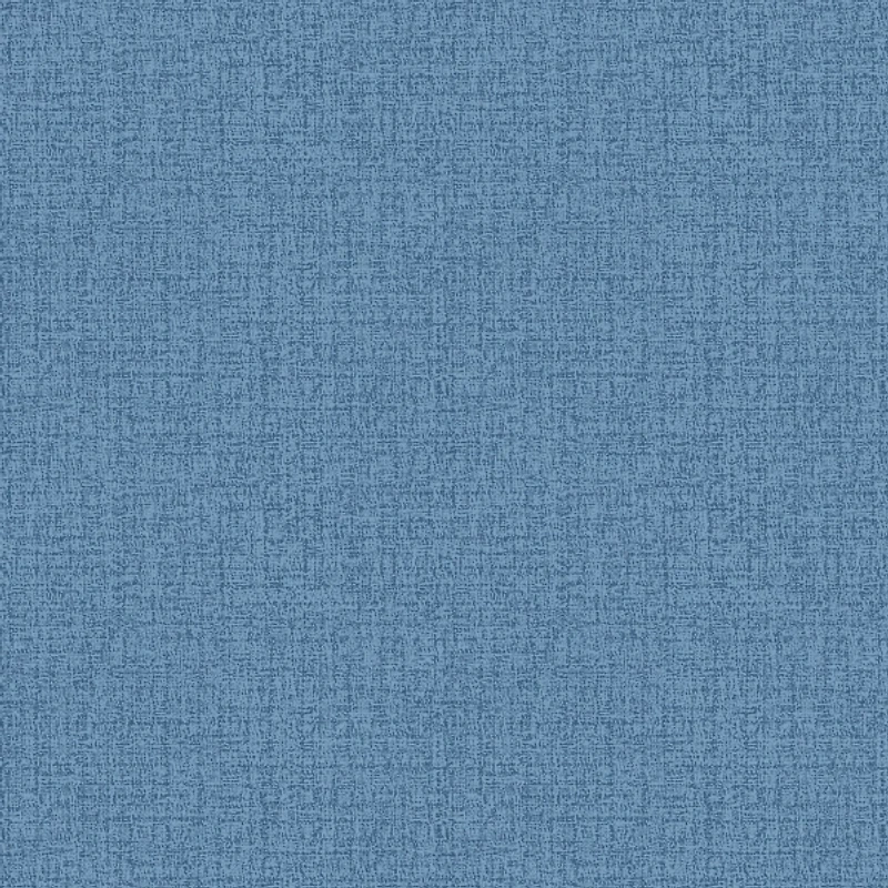 Chambray Blue French Outdoor Wicker Settee Cushion