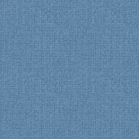 Chambray Blue French Outdoor Wicker Settee Cushion