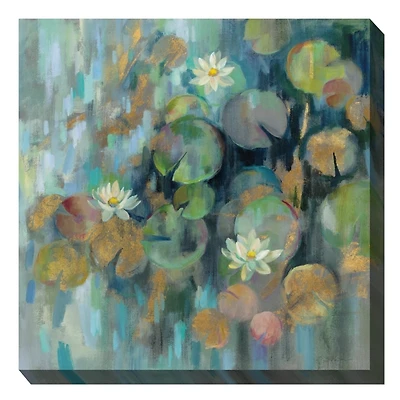 Mystic Pond Outdoor Canvas Art Print