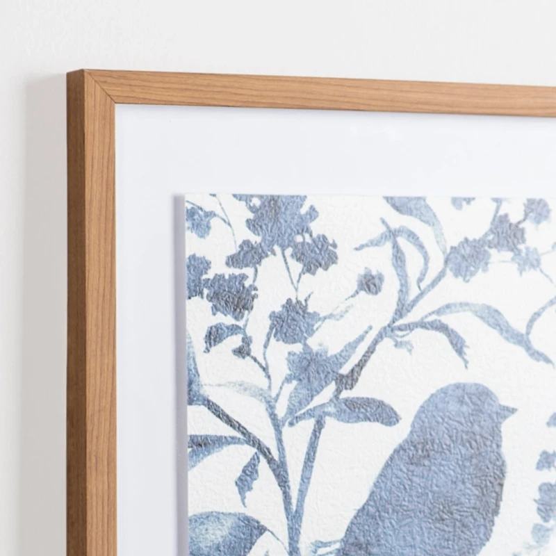 Bluebird on Branch I Framed Art Print