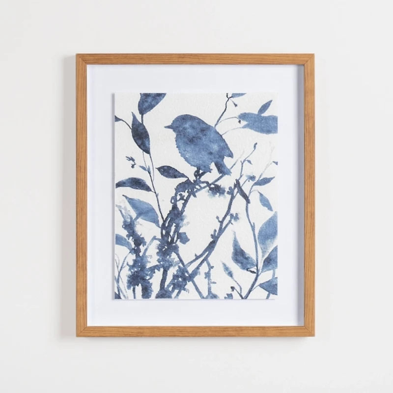 Bluebird on Branch II Framed Art Print