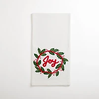 Embroidered Joy Table Runner, 90 in.