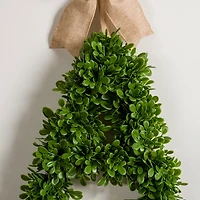 Monogram A Boxwood Mini Wreath