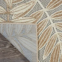 Natural Botanical Outdoor Area Rug, 6x9