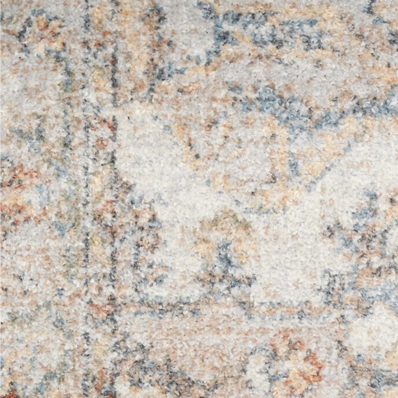 Pastel Medallion Washable Area Rug, 5x7