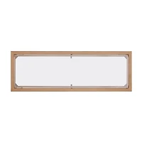 Gold Metal and Tempered Glass Console Table