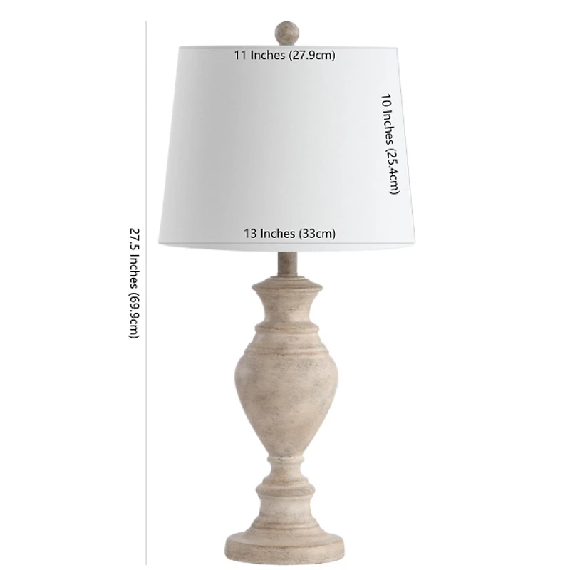 Cream Classic Curve Table Lamp