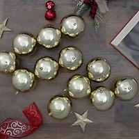 Shatterproof Shiny Gold 12-pc. Ornaments