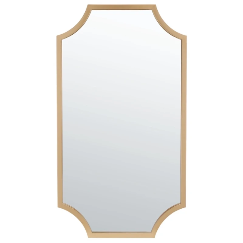 Elenin Gold Scalloped Wall Mirror