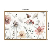 A Country Weekend I Framed Canvas Art Print