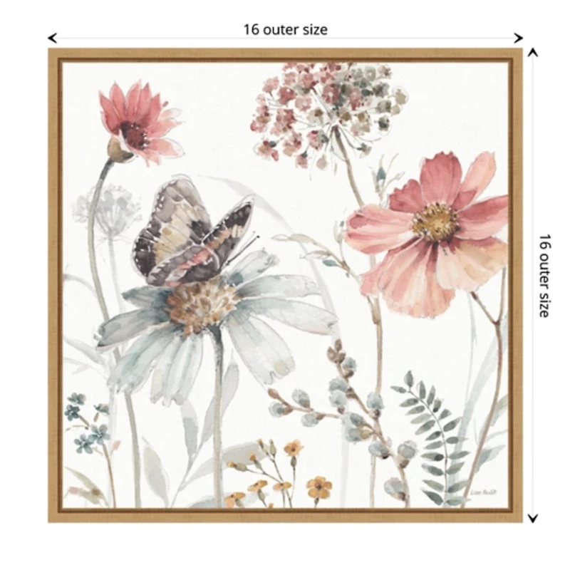 A Country Weekend II Framed Canvas Art Print