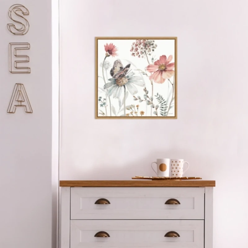 A Country Weekend II Framed Canvas Art Print