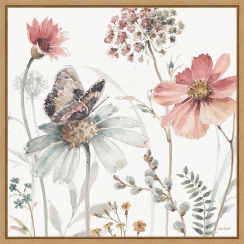 A Country Weekend II Framed Canvas Art Print