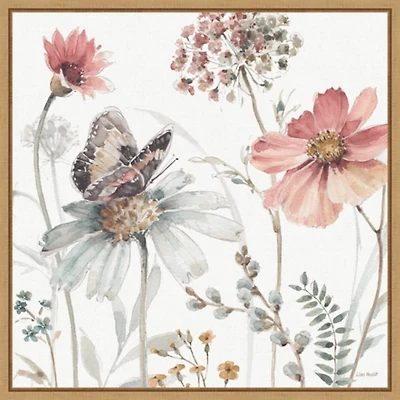 A Country Weekend II Framed Canvas Art Print