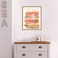 Desert Blooms II Framed Canvas Art Print