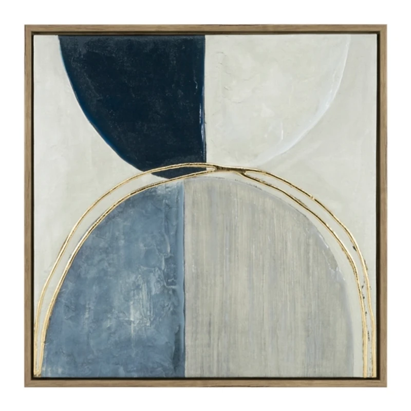 Moon Phase Framed Canvas Art Print, Set of 2