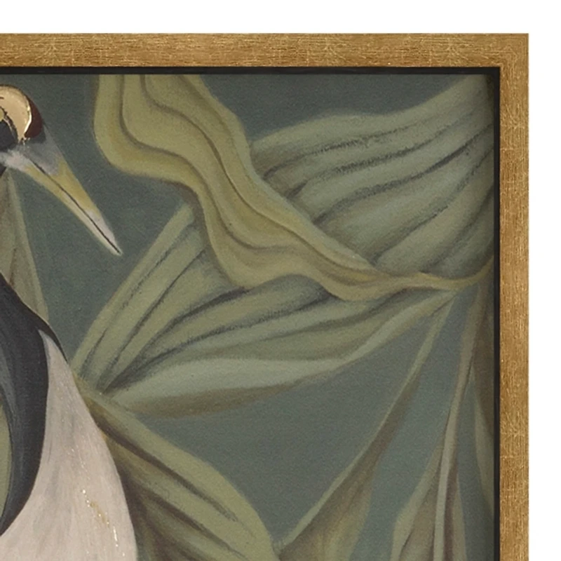 Courtship Dance I Framed Canvas Art Print