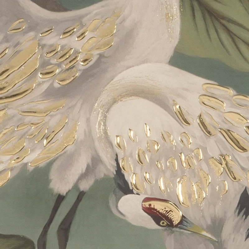 Courtship Dance I Framed Canvas Art Print