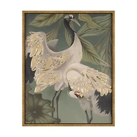 Courtship Dance I Framed Canvas Art Print