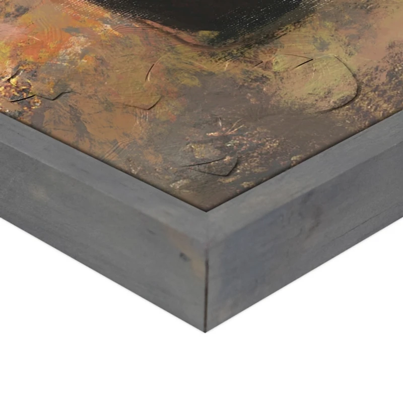 Country Summer Framed Canvas Art Print