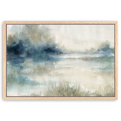 Still Evening Waters II Framed Canvas Art Print