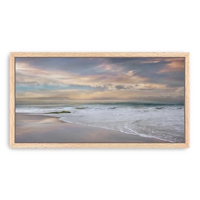 Soft Twilight Framed Canvas Art Print