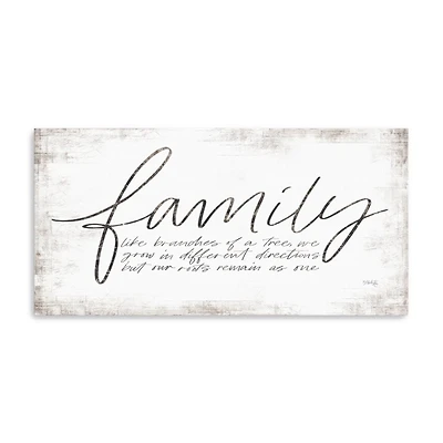 Family Branches Canvas Art Print, 40x20 in.
