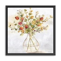 Spice Eucalyptus Framed Canvas Print, 30x30 in.