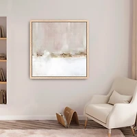 Blushing Days Framed Canvas Art Print