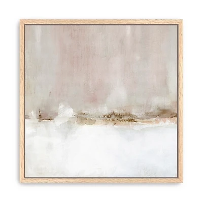 Blushing Days Framed Canvas Art Print