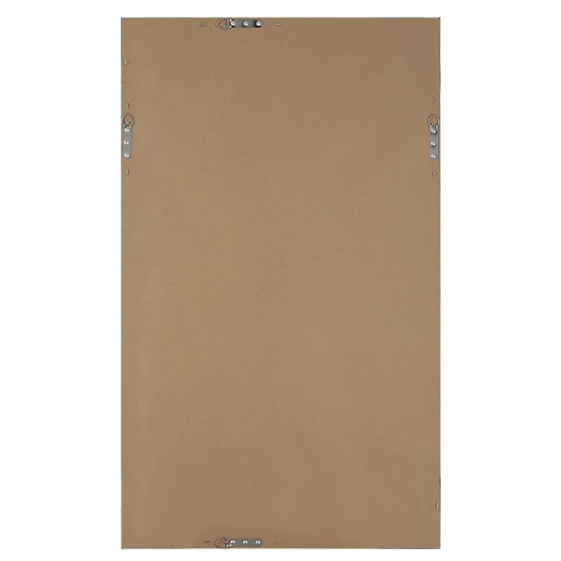 Gold Beveled Rectangular Wall Mirror