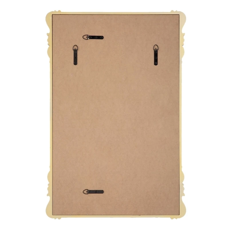 Antique Gold Vintage Rectangular Wall Mirror