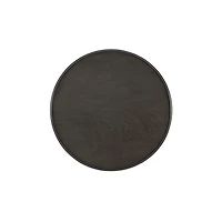 Gray Wood Spindle Side Table