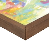 Wild Horses Running Framed Canvas Art Print