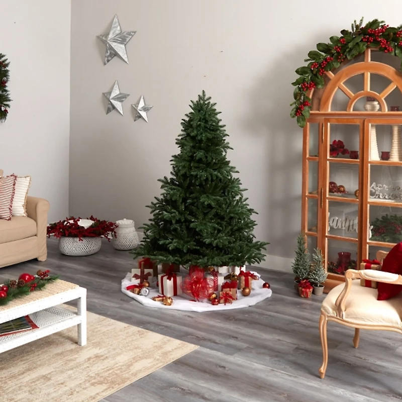 6 ft. Pre-Lit Spruce Christmas Tree