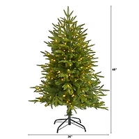 4 ft. Pre-lit Fir Christmas Tree