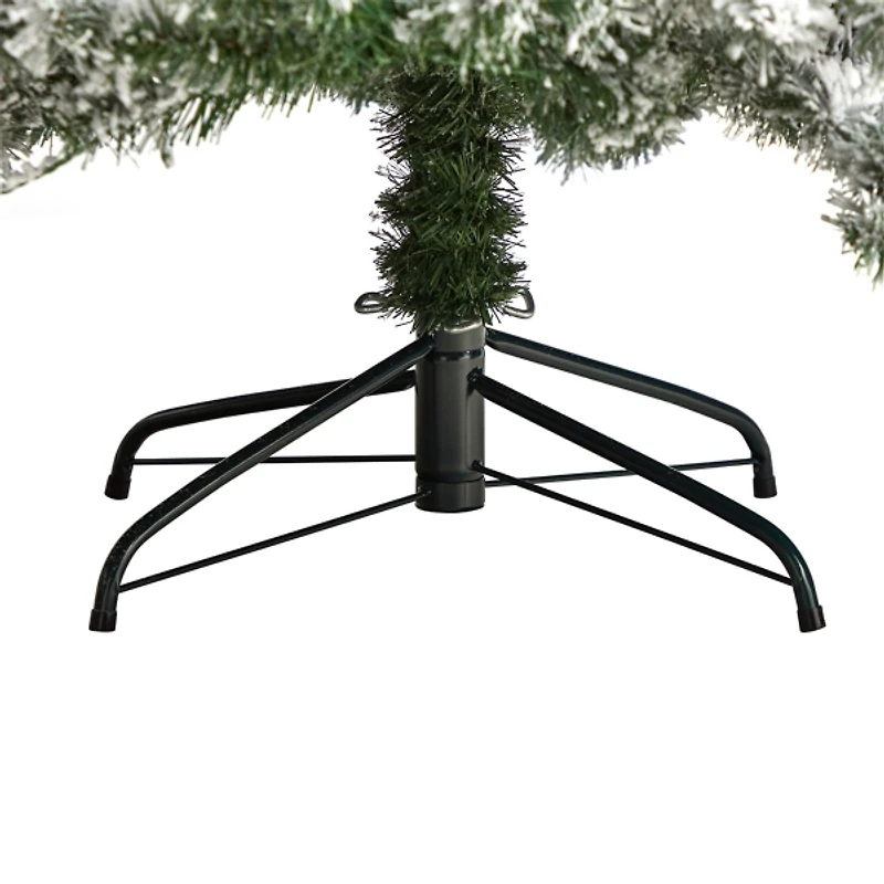 7 ft. Pre-lit Flocked Fir Christmas Tree