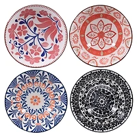 Multi Patterned Ceramic 8-pc. Bowl Set
