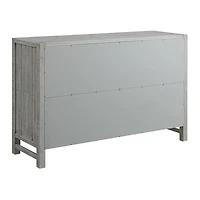 Arden Gray Wood 6-Drawer Dresser